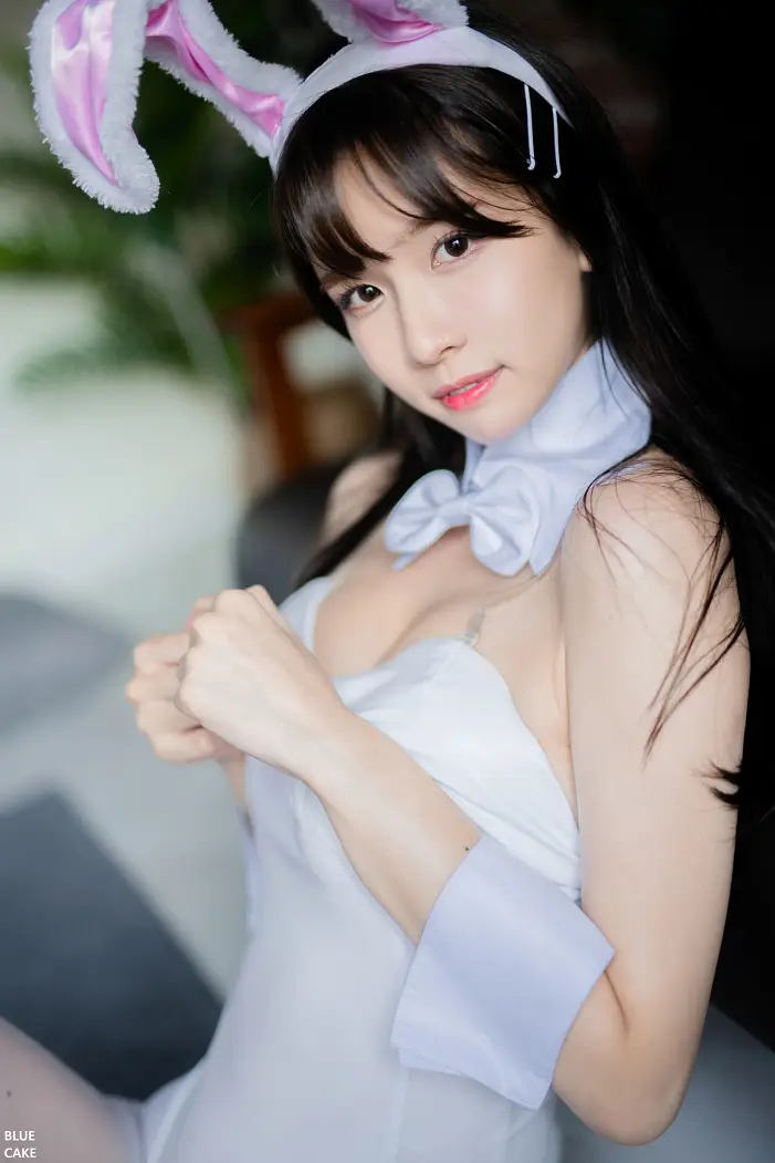 이아린, 블루케이크 ‘화이트블랙토끼’ 세트.02